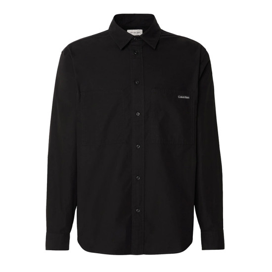 Calvin Klein Ανδρικό πουκάμισο Cotton Poplin Relaxed Shirt